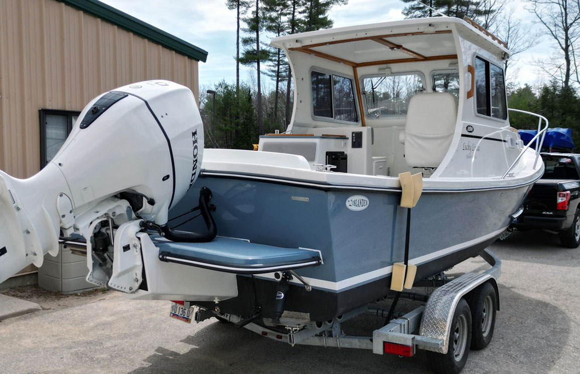 Semi-custom boat builder of downeast style boats in NH